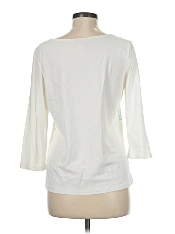 Hearts of Palm Woman 3/4 Sleeve Top (view 2)