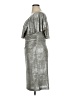 Connected Apparel Metallic Silver Cocktail Dress Size 14 - photo 5