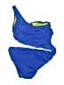 ACHE Color Block Blue Swimsuit Bottoms Size M - photo 2