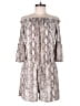 12pm by Mon Ami Animal Print Gray Romper Size M - photo 1