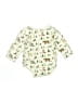Hb 100% Cotton Print Green Long Sleeve Onesie 12-18 MO / 18 MO - photo 2