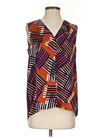 Classiques Entier Sleeveless Silk Top (view 1)
