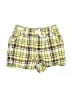 Gymboree Plaid Yellow Shorts Size 3-6 mo - photo 1