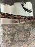 SO Floral Brown Short Sleeve Blouse Size L - photo 7