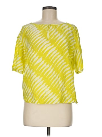 Classiques Entier Short Sleeve Silk Top (view 1)