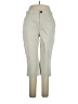 Christopher & Banks Solid Ivory Khakis Size 14 Petite - photo 1