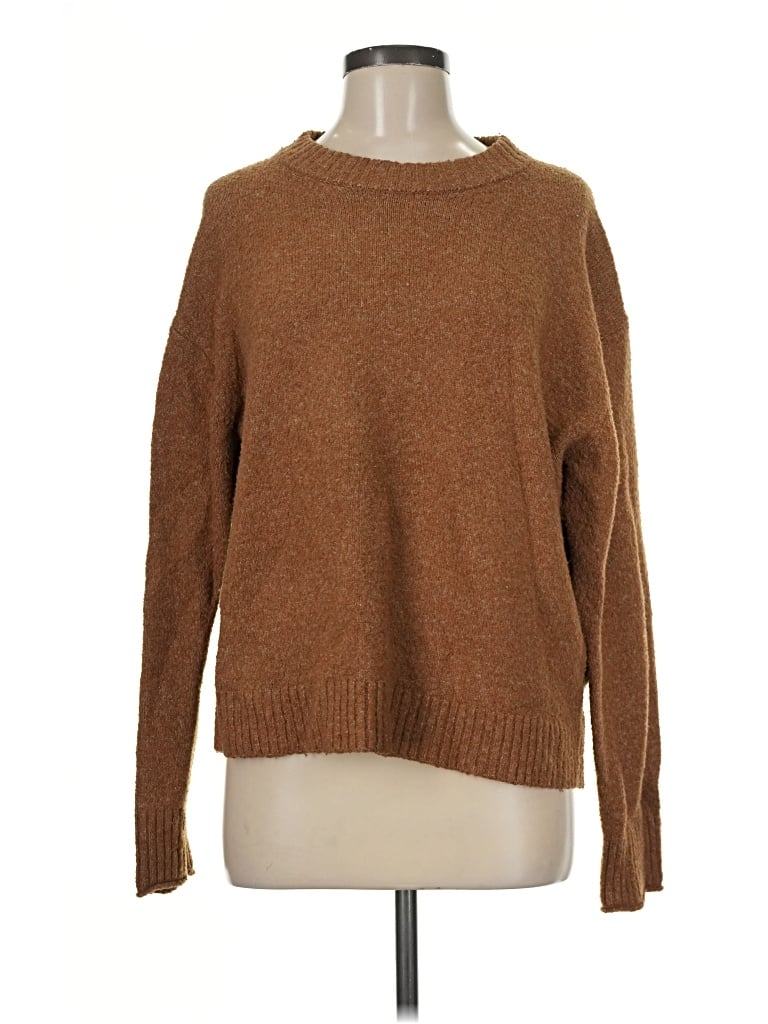 Pre-owned American Eagle Outfitters Pullover Sweater In Brown