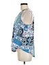 Lavish Blue Sleeveless Blouse Size M - photo 5