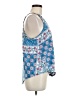 Lavish Blue Sleeveless Blouse Size M - photo 4