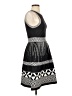 Maje 100% Polyester Graphic Black Cocktail Dress Size Sm (1) - photo 4