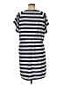 Helly Hansen Stripes Gray Casual Dress Size M - photo 2