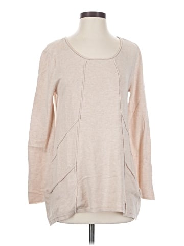 August Silk Pullover Sweater (view 1)