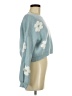 Luna Ivy Floral Blue Pullover Sweater Size M - photo 4