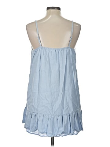 As U Wish Sleeveless Button-Down Shirt (view 2)