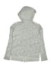 Splendid Silver Zip Up Hoodie Size 14 - photo 2