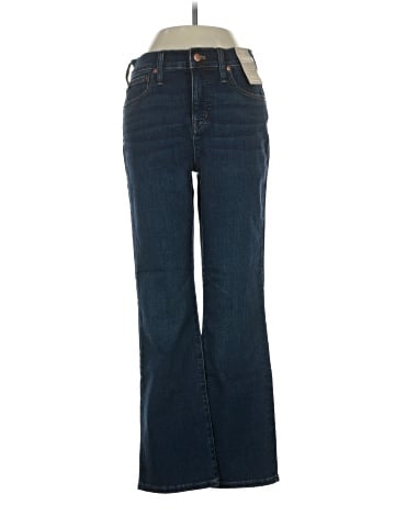 Madewell Kick Out Crop Jeans in Colleton Wash (view 1)