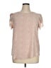 Angashion 100% Polyester Pink Short Sleeve Top Size XL - photo 1