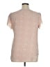 Angashion 100% Polyester Pink Short Sleeve Top Size XL - photo 2