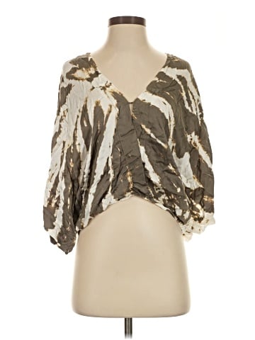 Young Fabulous & Broke 3/4 Sleeve Blouse (view 1)