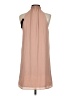 Krisa 100% Polyester Solid Tan Casual Dress Size XS - photo 2
