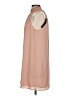 Krisa 100% Polyester Solid Tan Casual Dress Size XS - photo 5