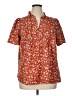 Shein Curve Red Short Sleeve Blouse Size 1X - photo 1