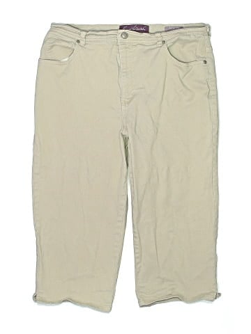 Gloria Vanderbilt Khaki Shorts (view 1)