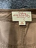 Aventura 100% Polyester Solid Brown Skort Size 6 - photo 3