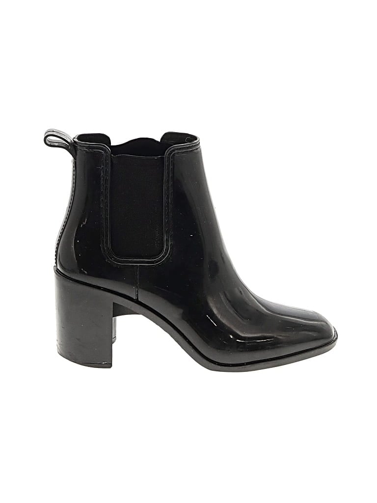 Pre-owned Jeffrey Campbell Rain Boots In Black