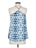 One September Blue Sleeveless Blouse Size XS - photo 2