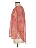 Mi ami 100% Polyester Orange 3/4 Sleeve Blouse Size S - photo 5