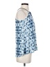 One September Blue Sleeveless Blouse Size XS - photo 4