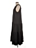 Dylan Solid Black Casual Dress Size L - photo 5