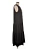 Dylan Solid Black Casual Dress Size L - photo 4