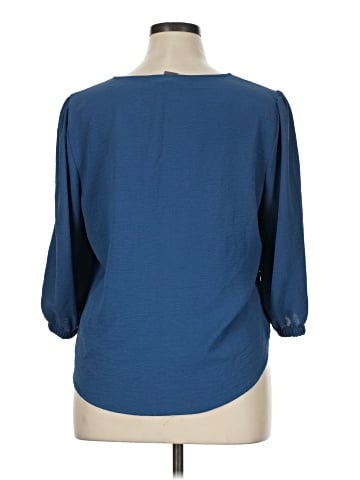 Olivia & Martin 3/4 Sleeve Blouse (view 2)
