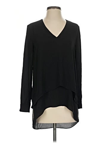 White House Black Market Long Sleeve Blouse (view 1)