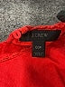 J.Crew 100% Linen Red 3/4 Sleeve Blouse Size 00 (petite) - photo 7