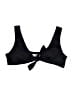 Assorted Brands Solid Black Swimsuit Top Size L - photo 1