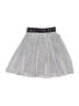 Billie Blush Solid Silver Skirt Size 6 - photo 1