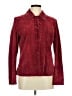 Chico's 100% Polyester Burgundy Jacket Size Med (1) - photo 1