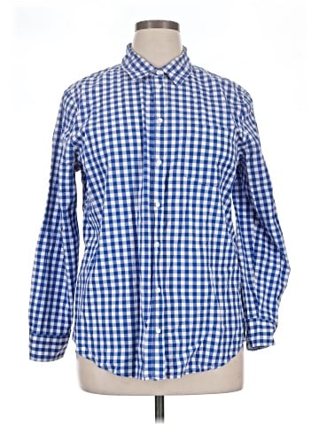 Liz Claiborne Long Sleeve Button-Down Shirt (view 1)