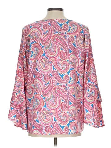 Belle By Kim Gravel Long Sleeve Blouse (view 2)