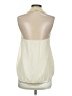 Silvergate 100% Polyester Solid Ivory Tank Top Size S - photo 2