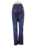 BCBGMAXAZRIA 100% Polyurethane Metallic Blue Casual Pants Size XS - photo 2