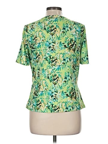 Mark + James by Badgley Mischka Short Sleeve Blouse (view 2)
