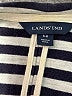 Lands' End Stripes Gray Blazer Size 6 - 8 - photo 6