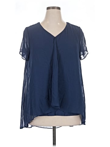 Easywear by Chico's Short Sleeve Blouse (view 1)