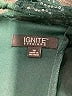Ignite Evenings 100% Polyester Teal Cocktail Dress Size 10 - photo 7
