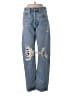 AGOLDE 100% Cotton Stars Blue Jeans Size 26 waist - photo 1