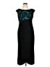 Connected Apparel 100% Polyester Teal Cocktail Dress Size 14 (petite) - photo 1